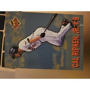 1997 Burger King Cal Ripken Jr. Card #4 of 8 - 2131 - just hit